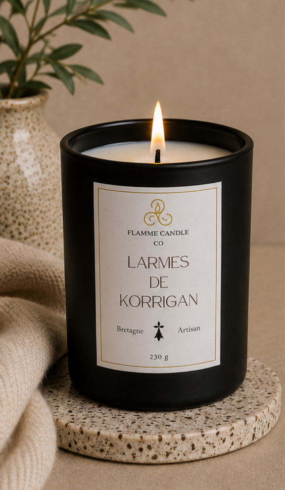 Larmes de Korrigan – Bougie Florale