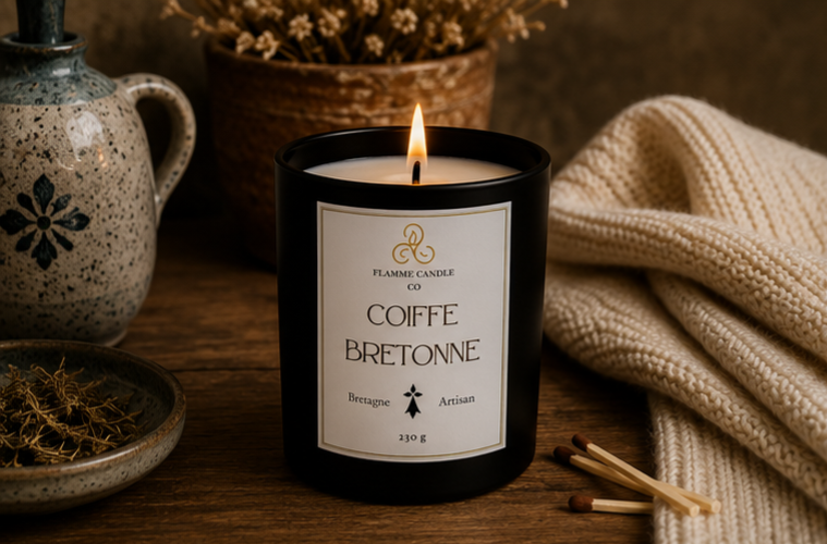 Coiffe Bretonne – Bougie Côtière