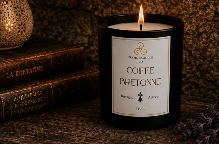 Coiffe Bretonne – Bougie Côtière
