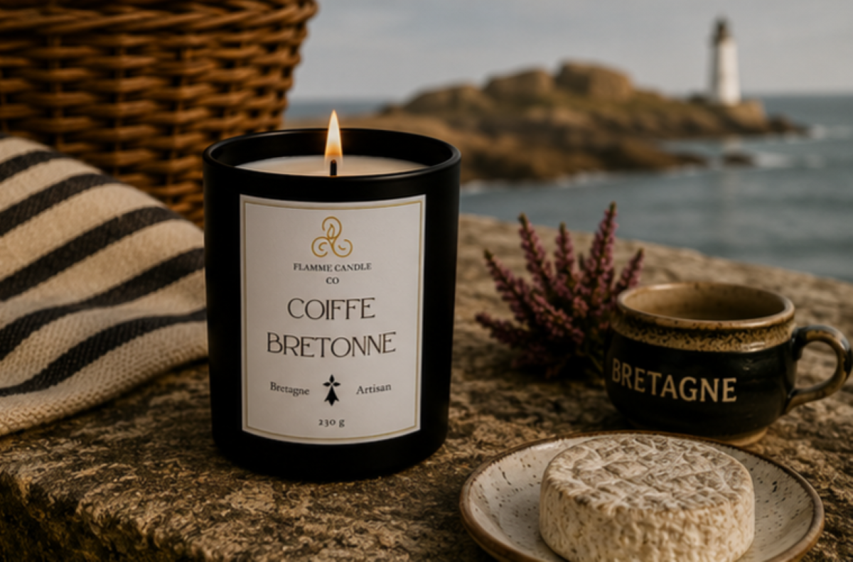 Coiffe Bretonne – Artisan Coastal Coconut Soy Candle