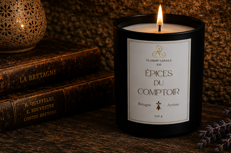 Épices de Comptoir – Artisan Woody Coconut Soy Candle