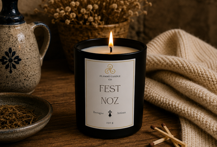 Fest Noz – Artisan Woody Coconut Soy Candle