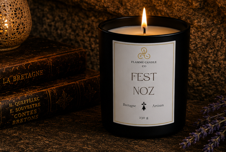 Fest Noz – Artisan Woody Coconut Soy Candle