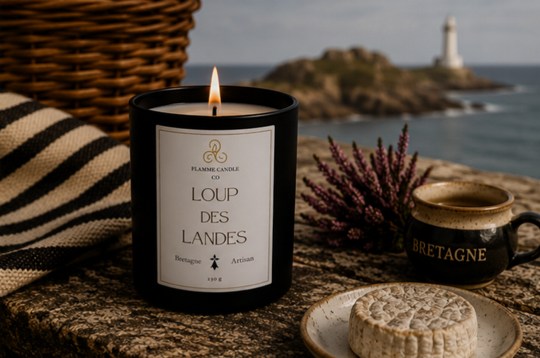 Loup des Landes – Artisan Woody Coconut Soy Candle