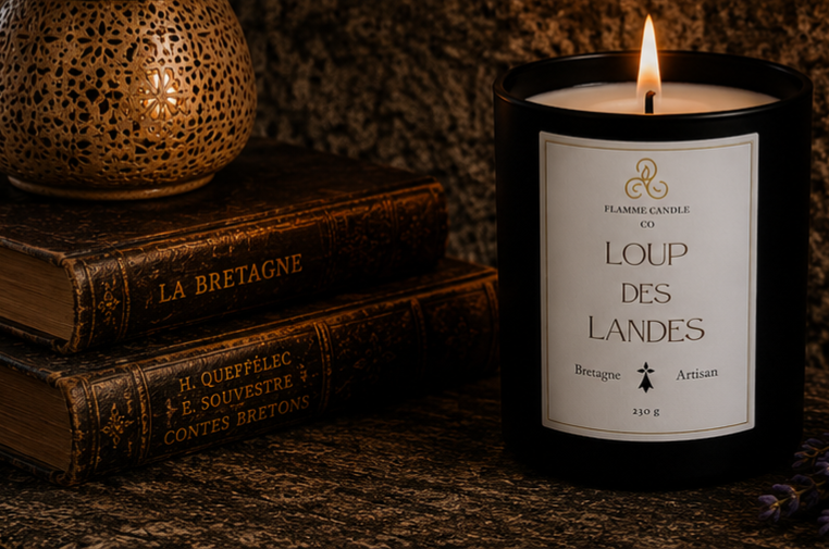 Loup des Landes – Artisan Woody Coconut Soy Candle
