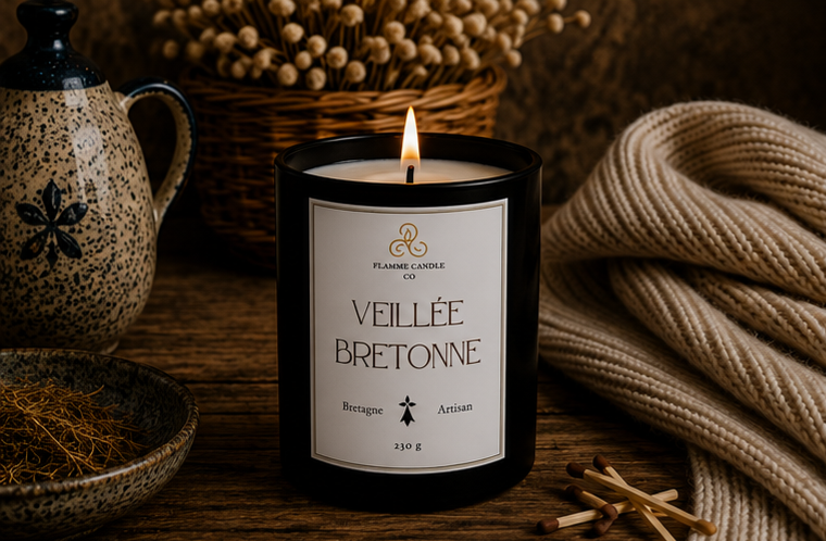 Breton Woods Bundle – Woody & Spiced Candle & Wax Fondant