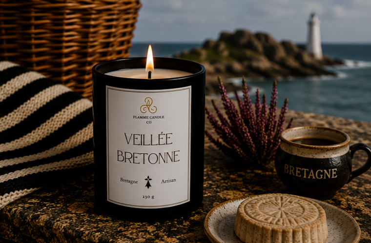 Veillée Bretonne – Artisan Woody Coconut Soy Candle