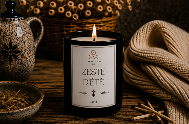 Zeste d'Été – Bougie Fruitée