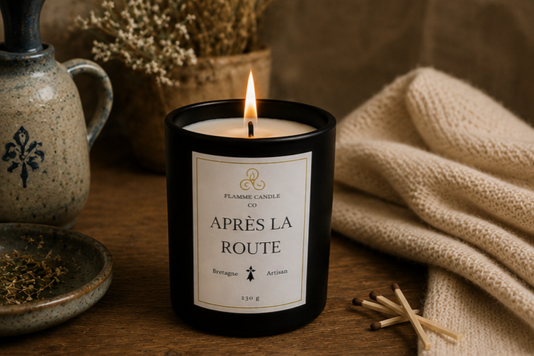 Après la Route – Artisan Woody Coconut Soy Candle