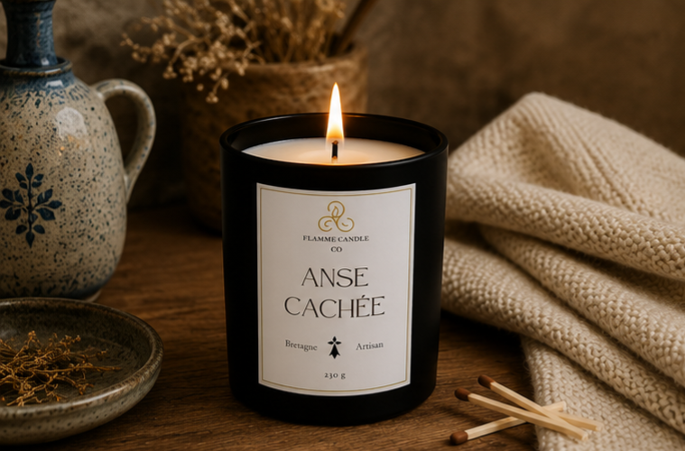 Anse Cachée – Bougie Fruitée