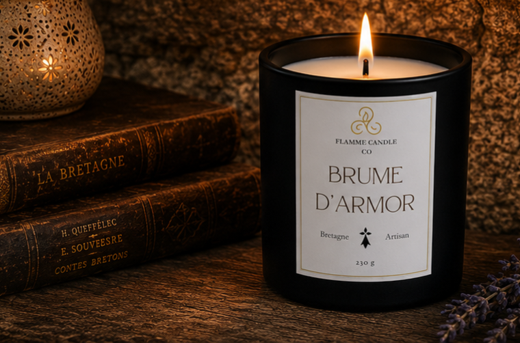 Brume d'Armor – Artisan Coastal Coconut Soy Candle