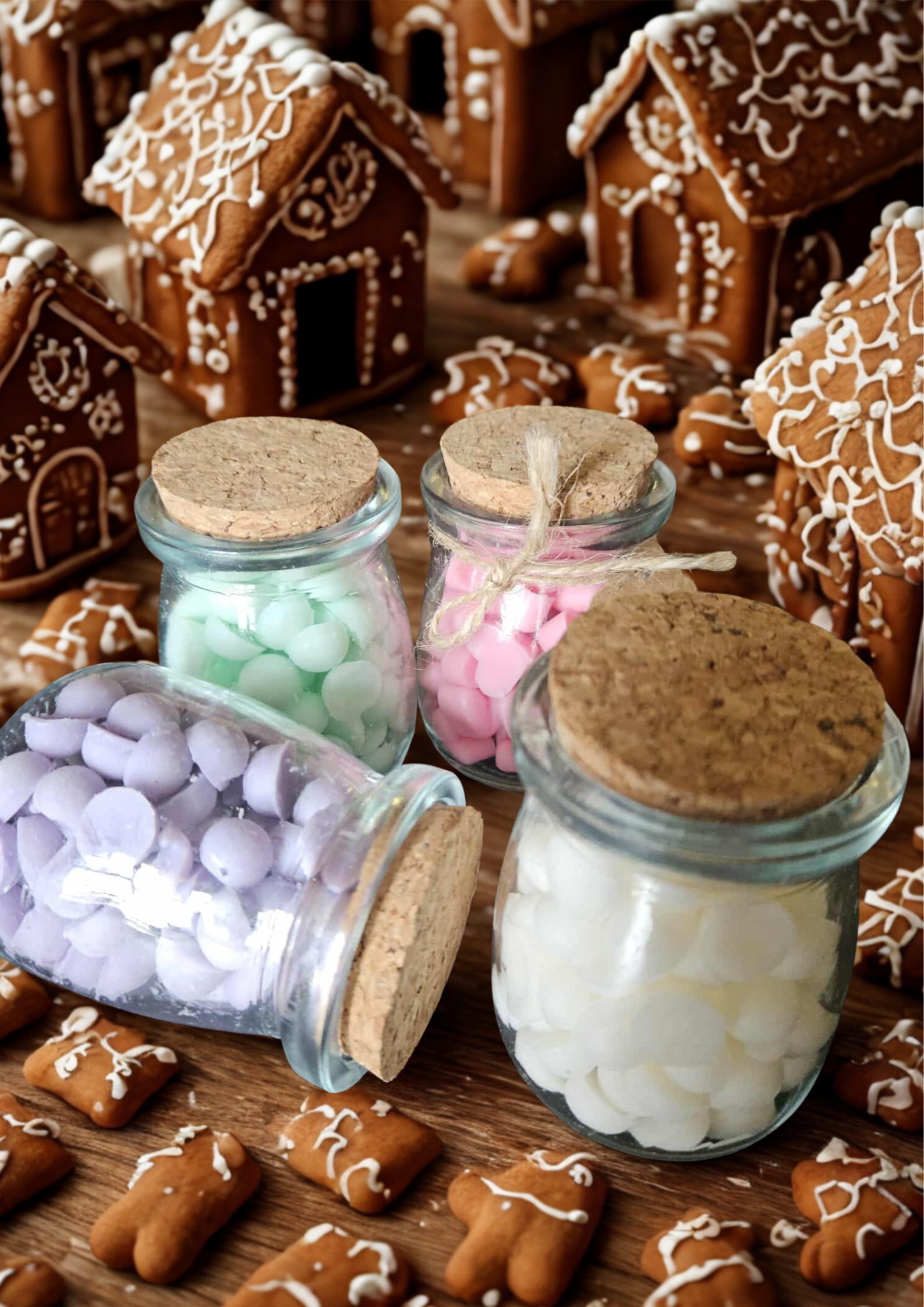 Gingerbread / Pain d’Épices – Melties — general candle; home fragrance, clean candle, minimal décor, bougie artisanale