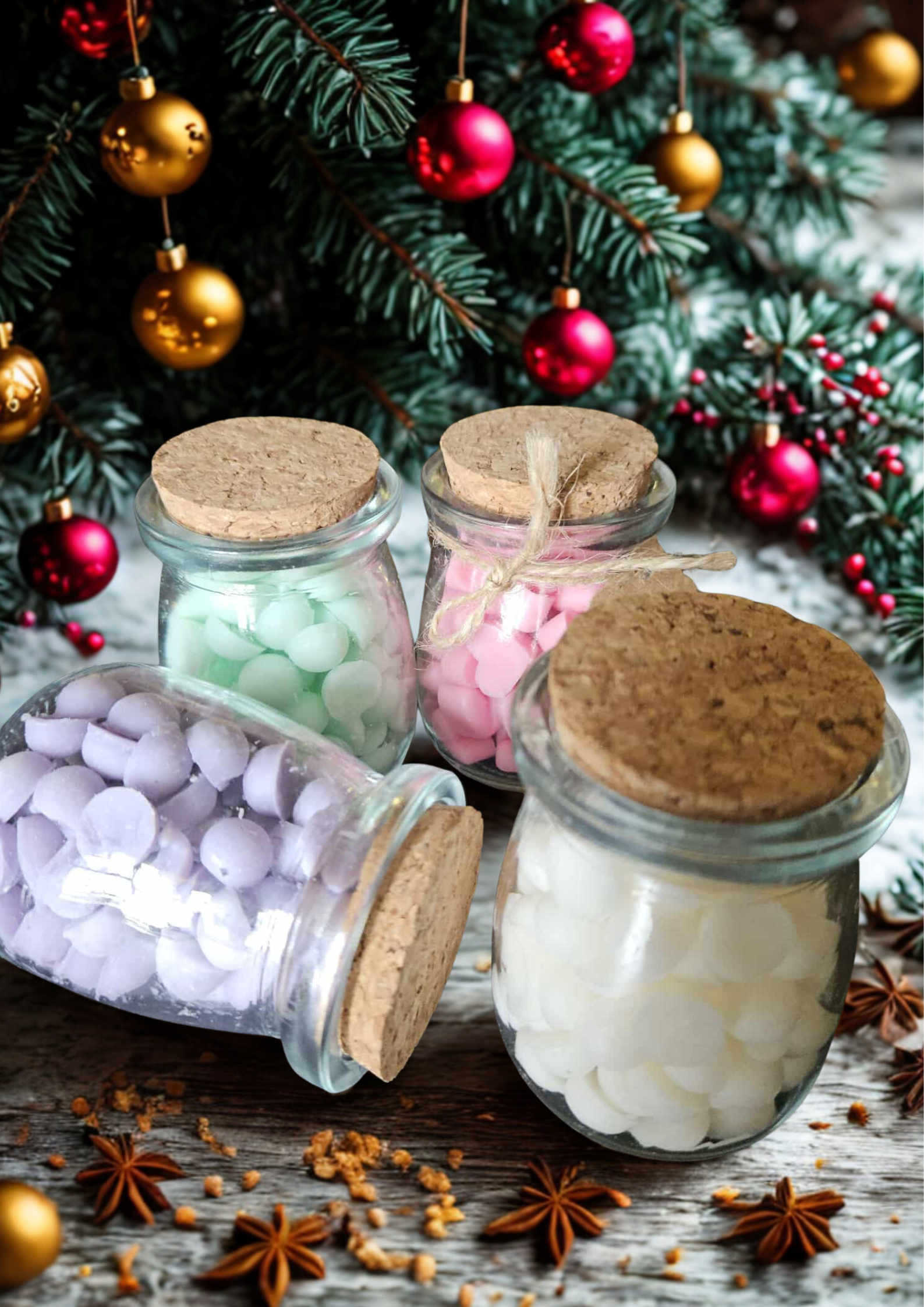 Festive Warmth/Chaleur Festive - Melties — general candle; home fragrance, clean candle, minimal décor, bougie artisanale