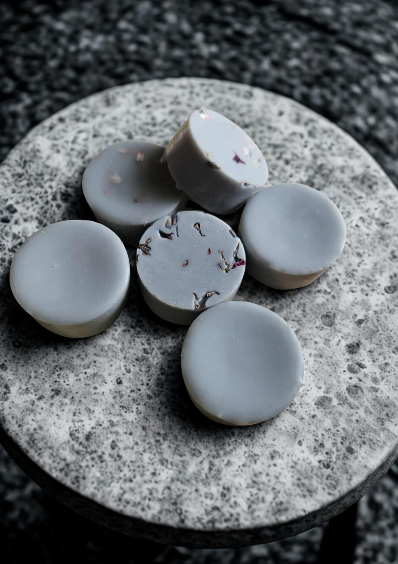 Midnight Veil / Voile de Minuit – Single Round Wax Melt Flamme