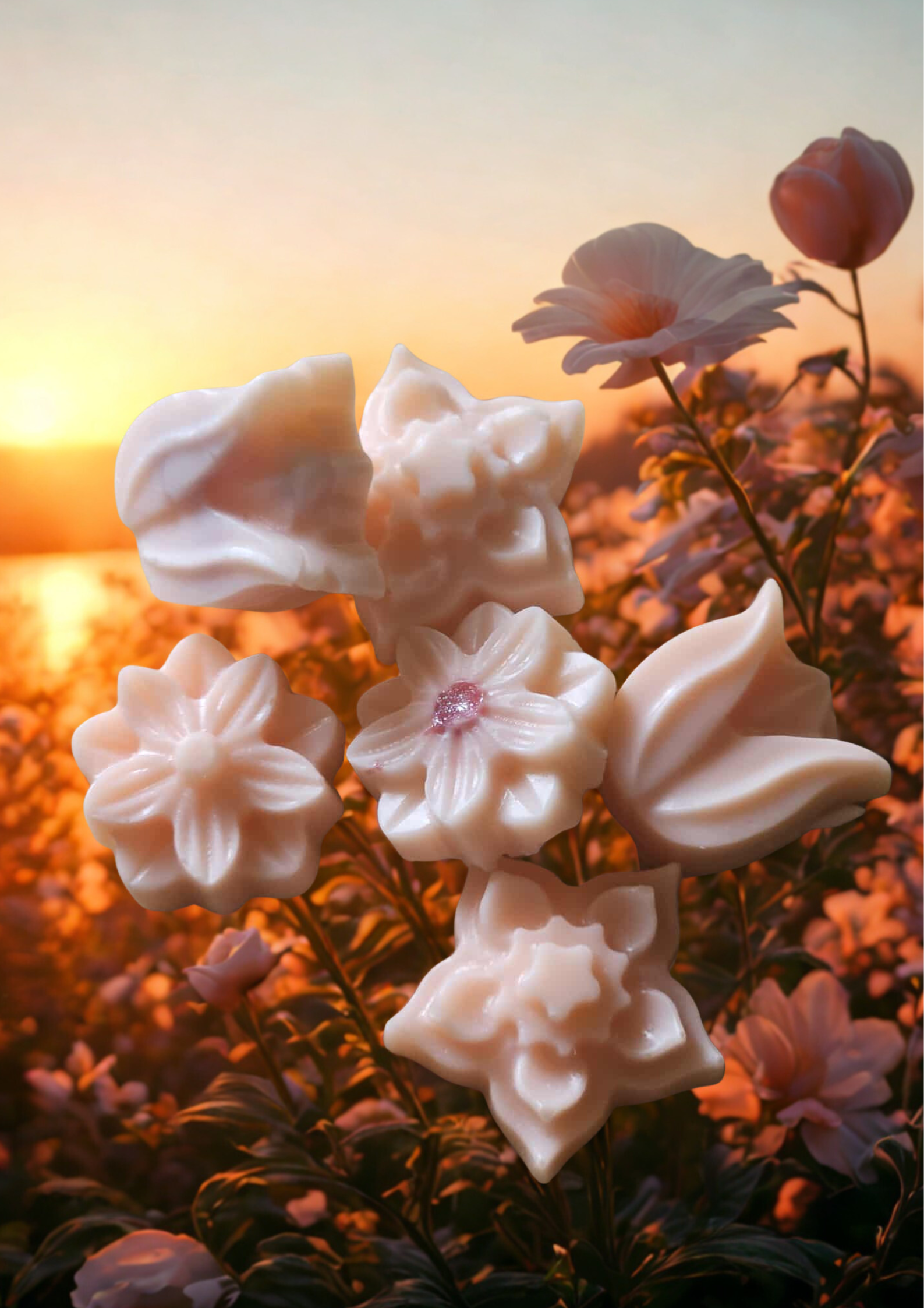 Dawn’s Whisper / Murmure de l’Aube – Mini Wax Melts Flamme