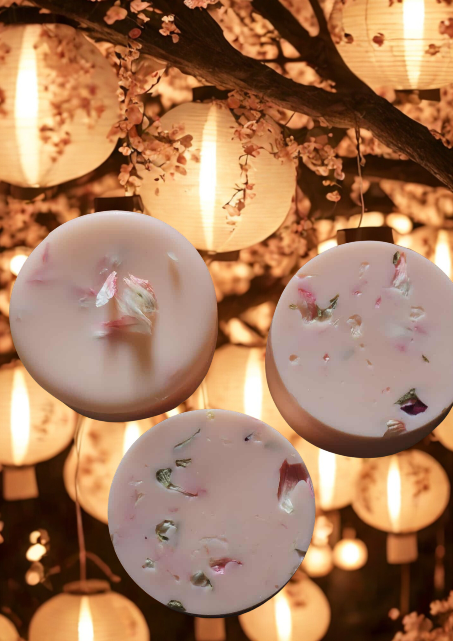 Enchanted Lantern / Lanterne Enchantée – Single Round Wax Melt Flamme