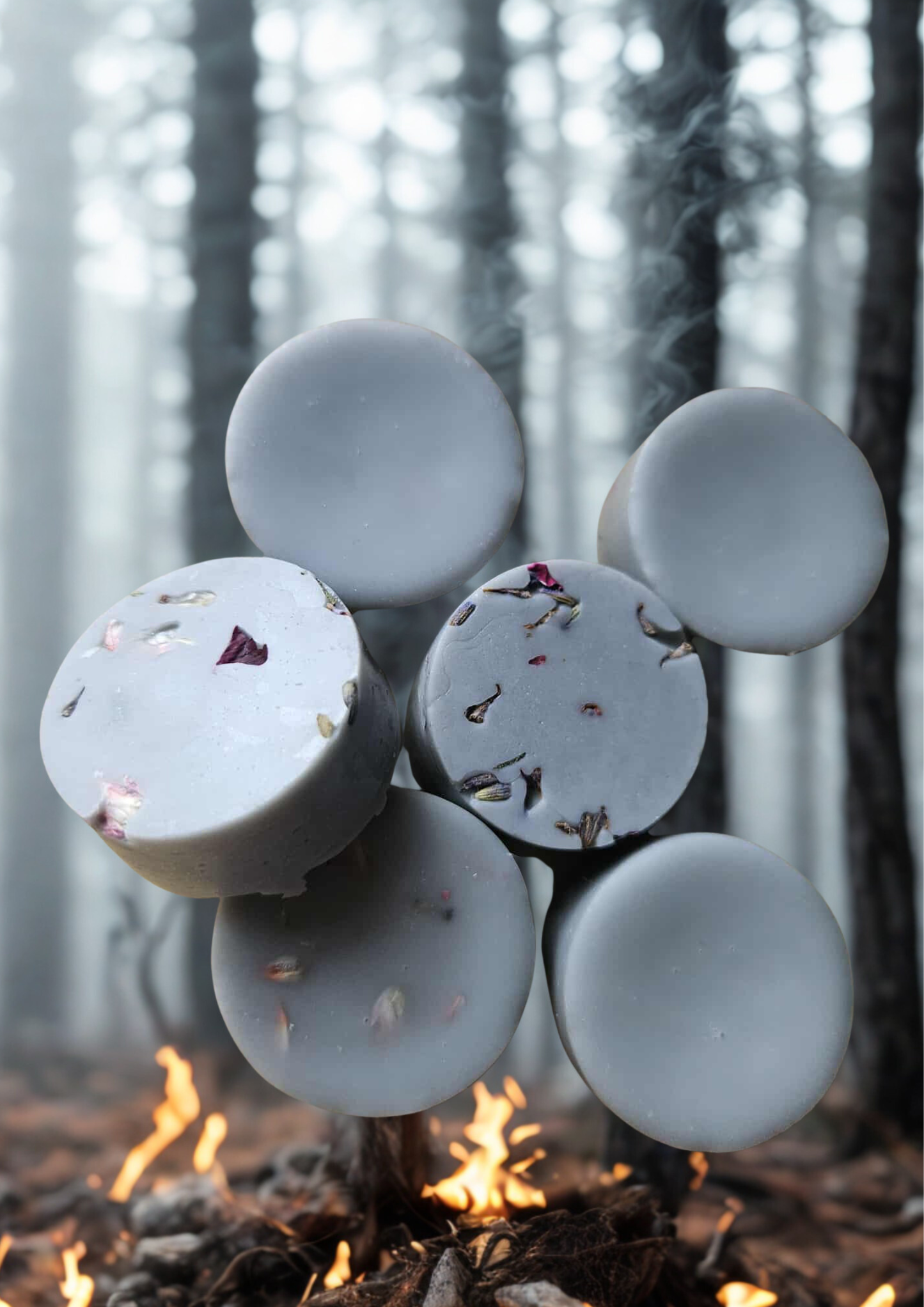 Enchanted Flamme / Flamme Enchantée – Single Round Wax Melt Flamme