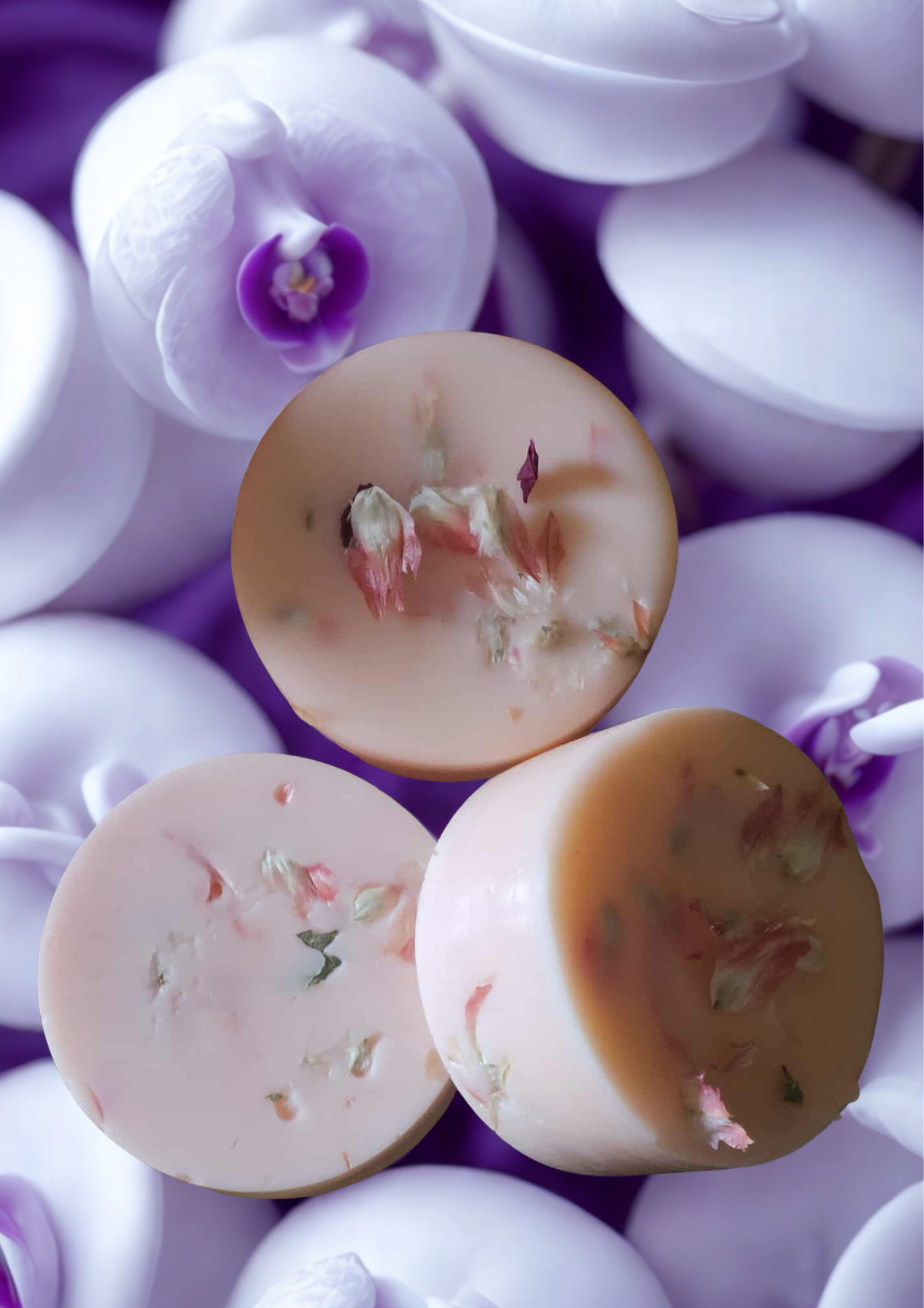 Enchanted Shadow / Ombre Enchantée – Single Round Wax Melt Flamme