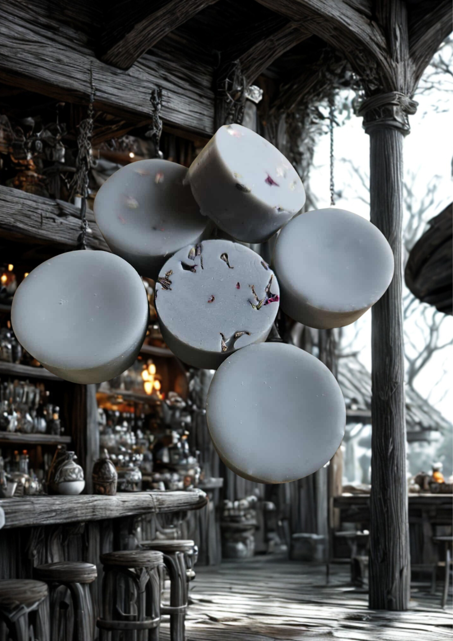 Enchanted Tavern / Taverne Enchantée – Single Round Wax Melt Flamme