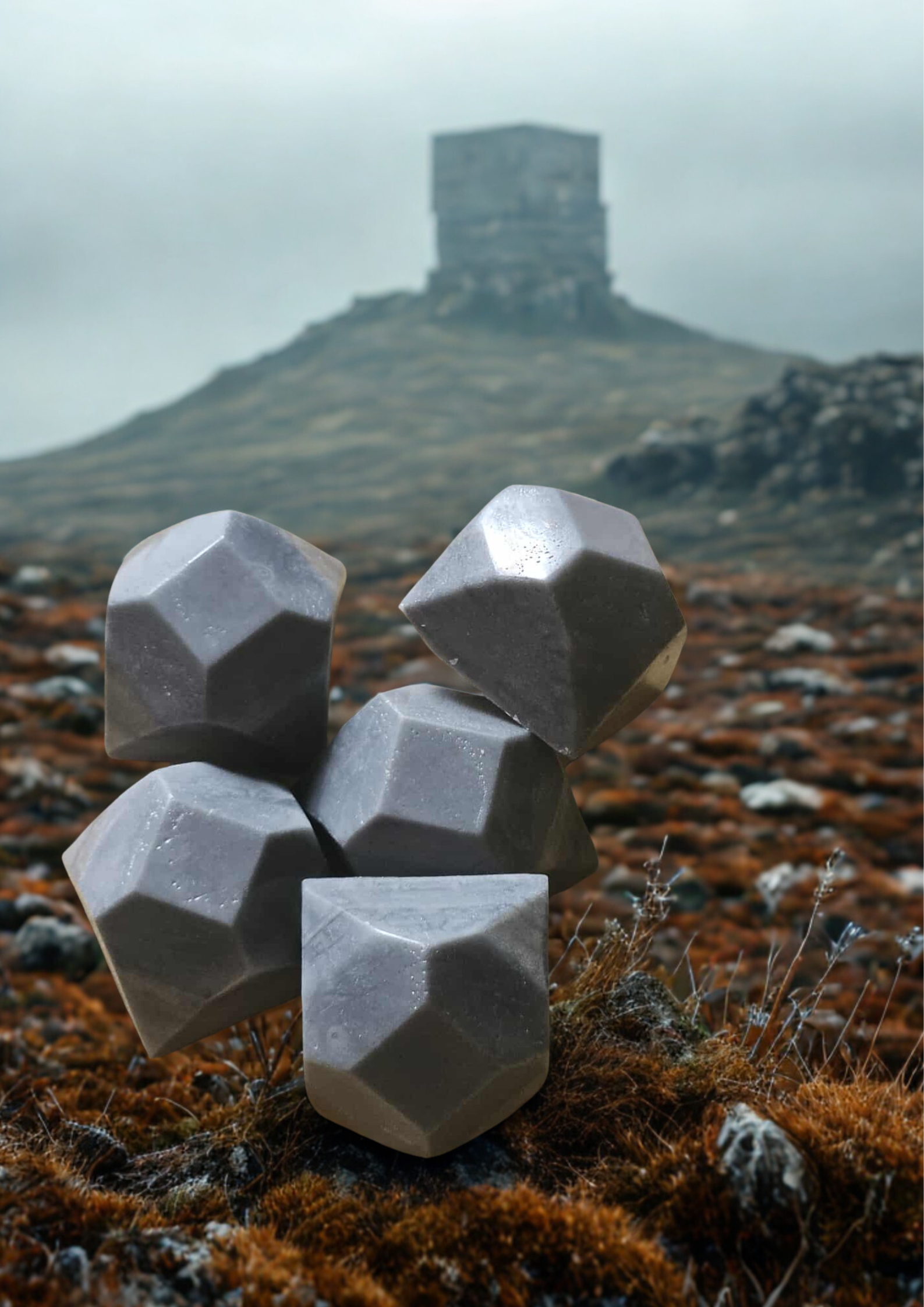 Moorland Wolf / Loup des Landes – Mini Wax Melts Flamme