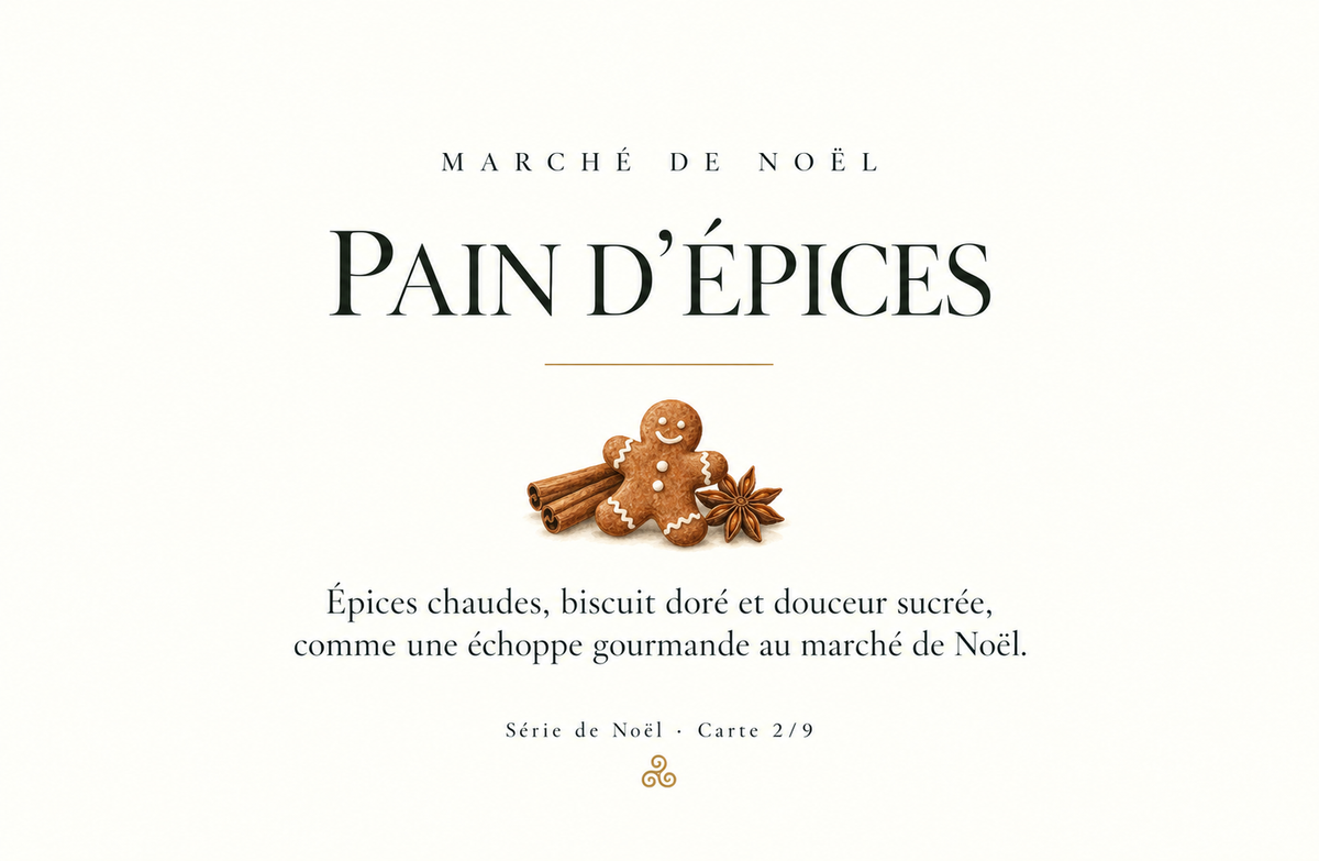 Pain d'Épices - Bougie coco-soja et fondants de soja parfumés gourmands | Fabriqués en Bretagne