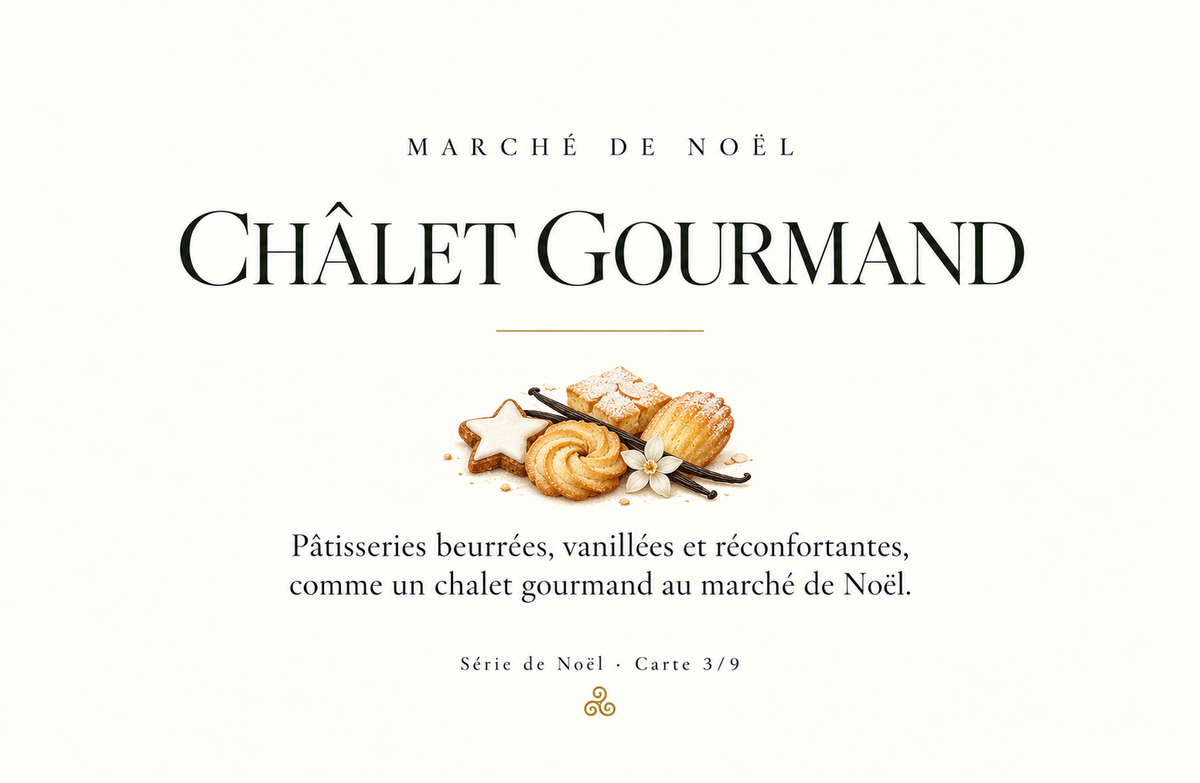 Châlet Gourmand - Bougie coco-soja et fondants de soja parfumés gourmands | Fabriqués en Bretagne
