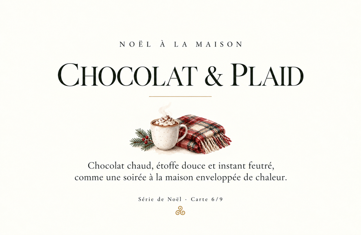 Chocolat & Plaid - Bougie coco-soja et fondants de soja parfumés gourmands | Fabriqués en Bretagne