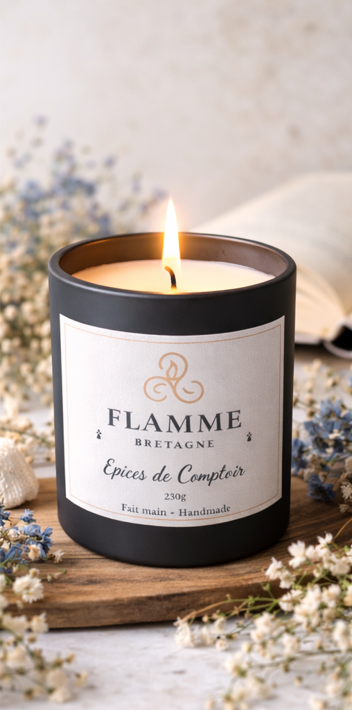 Épices de Comptoir - Fruity Candle 230g Flamme candle co