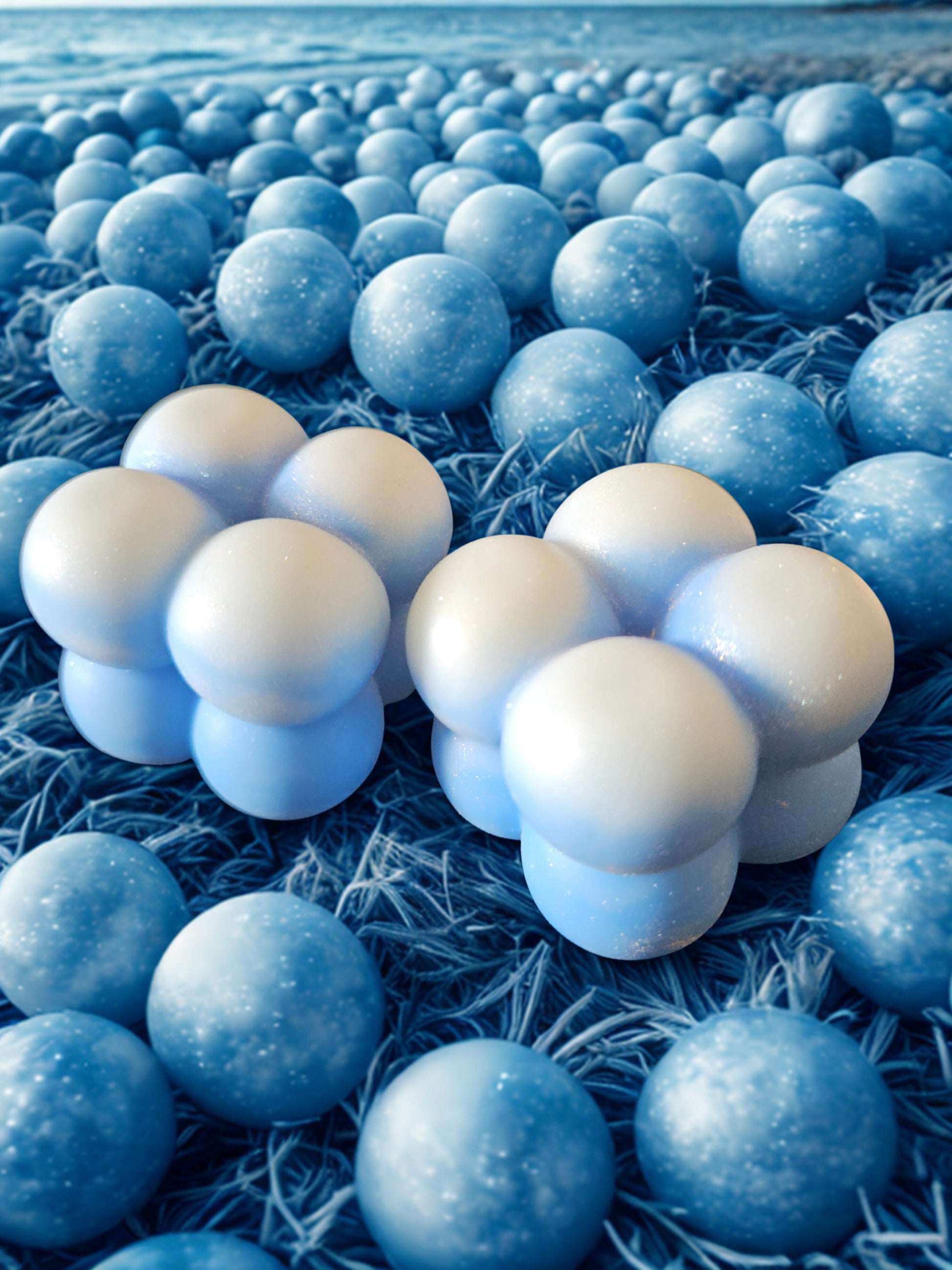 Bubble square wax melts Flamme candle co