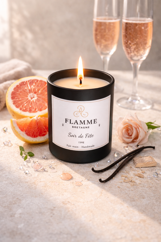 Soir de Fête – Floral Candle Flamme Candle Co