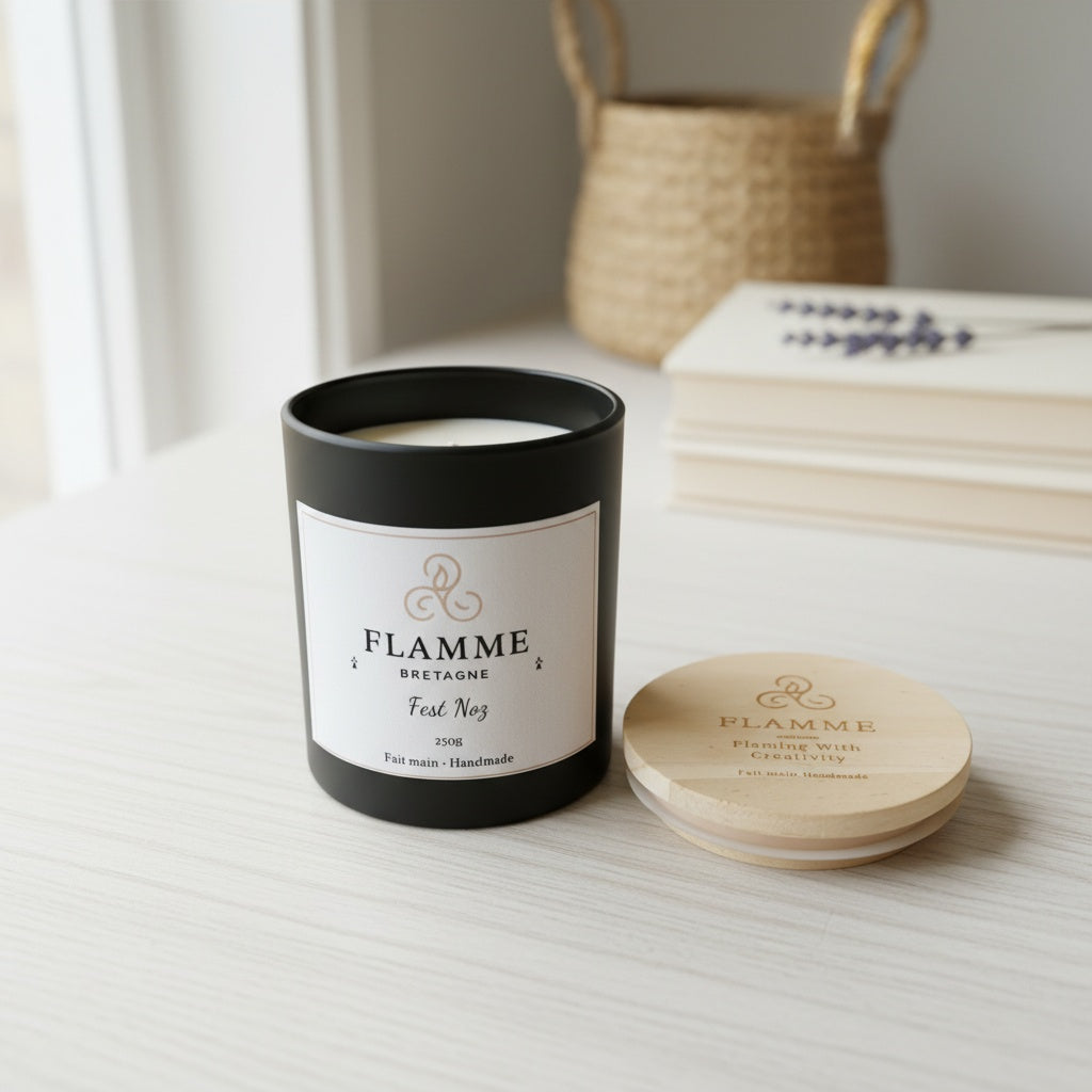 Fest Noz - Floral Candle 230g Flamme Candle Co