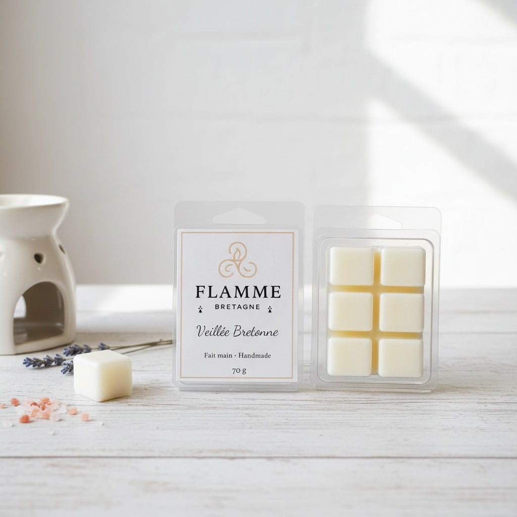 Veillée Bretonne - Earthy Wax Melt Clamshell 70g Flamme