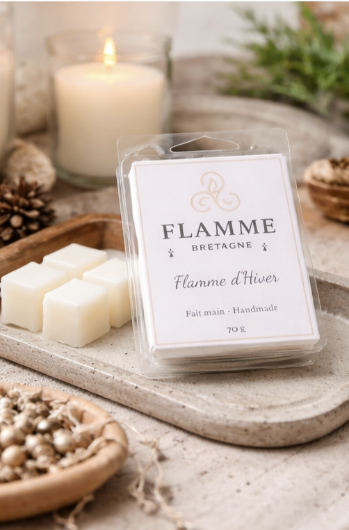 Flamme d'Hiver - Fruity Wax Melt Clamshell 70g Flamme