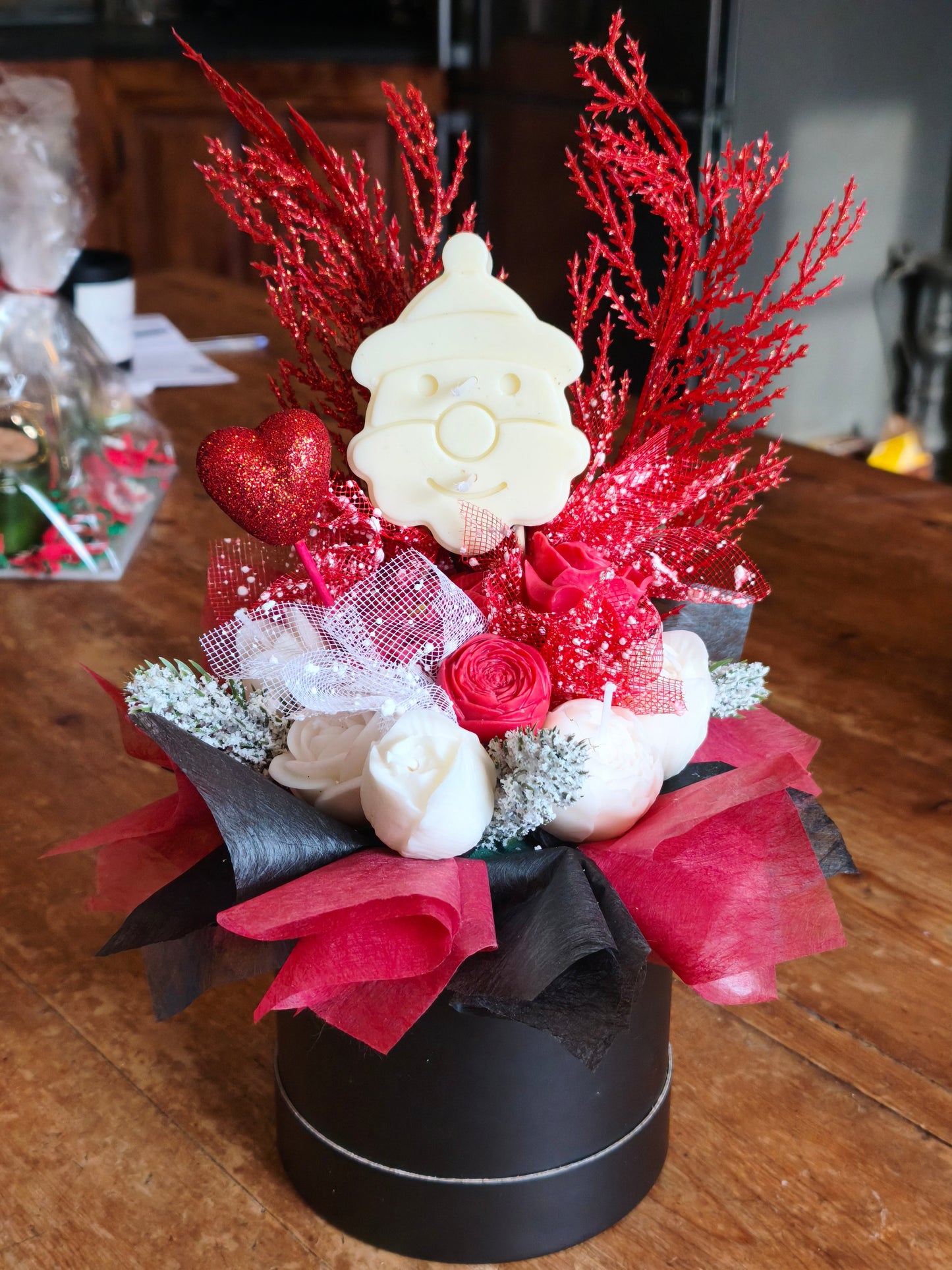 Wax Flower Bouquet - Floral (Handmade Scented Flowers) Flamme Candle Co