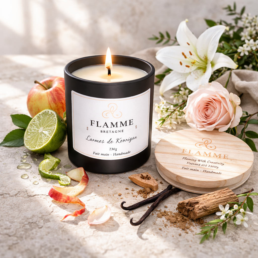 Larmes de Korrigan – Floral Candle Flamme Candle Co