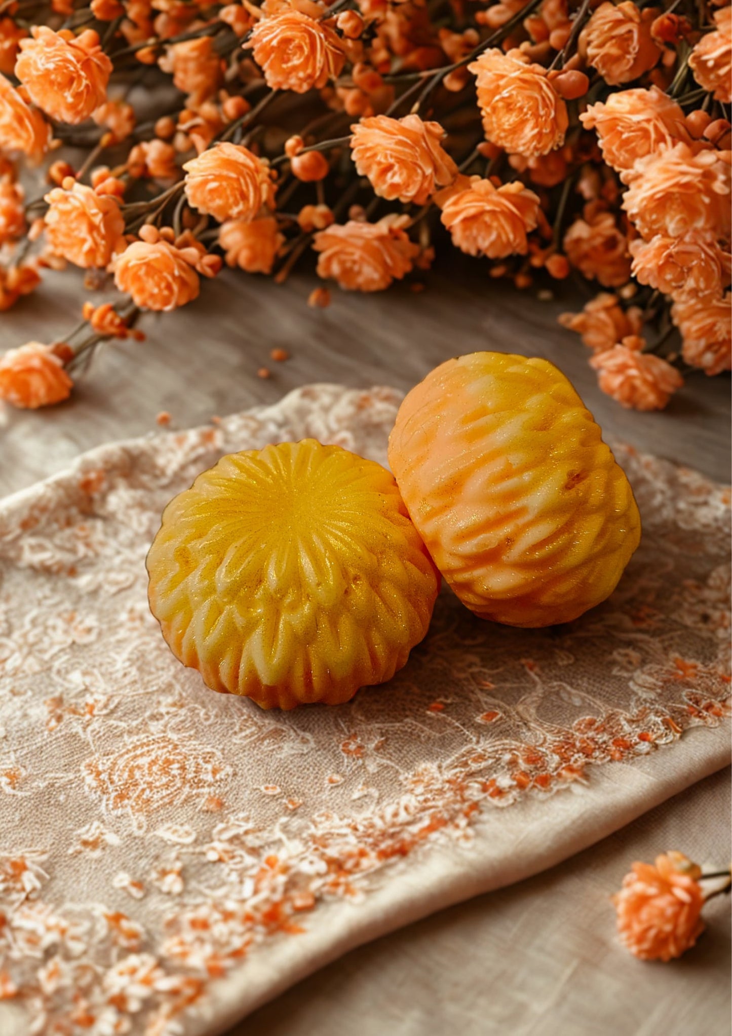 Flower wax melts