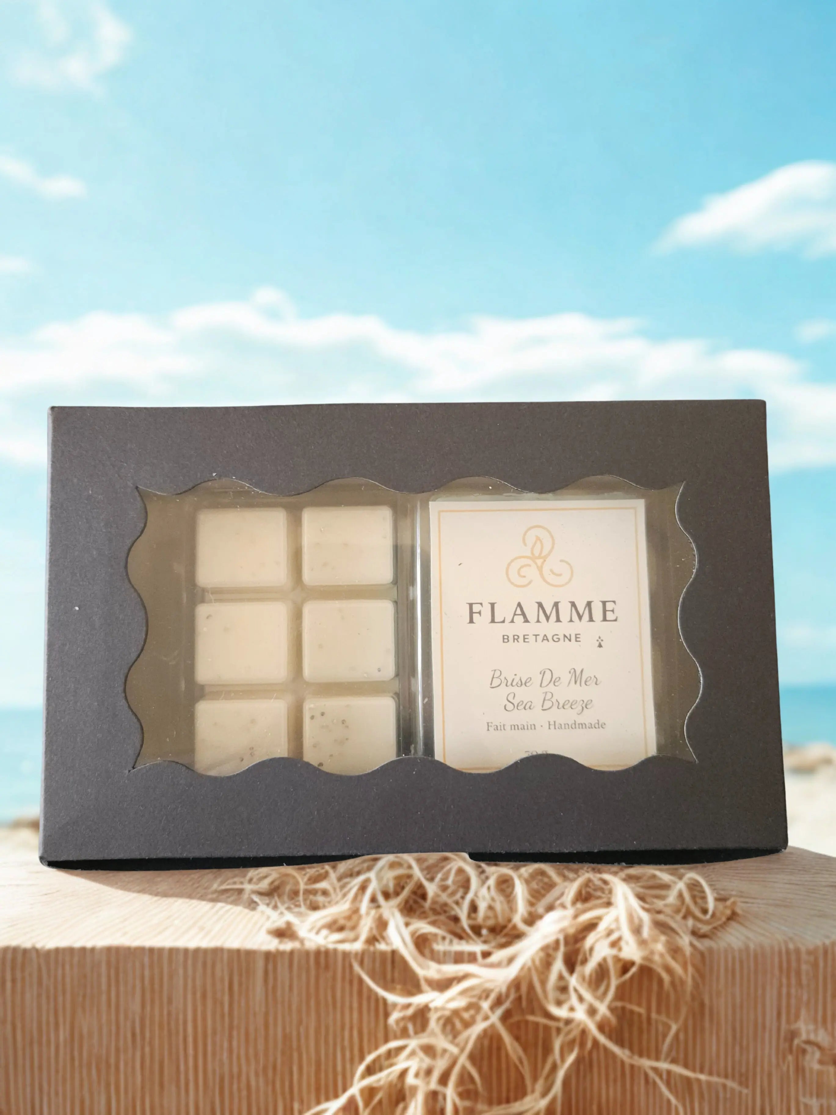 Sea breeze wax melt Flamme candle co