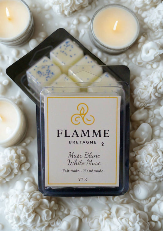 White musk wax melts