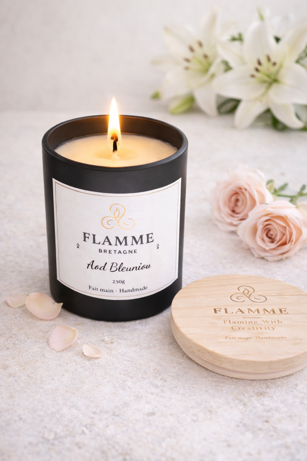 Aod Bleuniou – Coastal Candle Flamme Candle Co