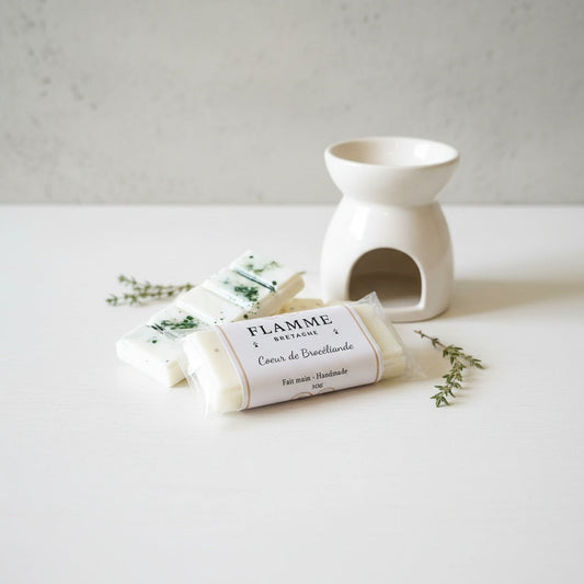 Cœur de Brocéliande - Earthy Wax Melt Snap Bar 50g Flamme