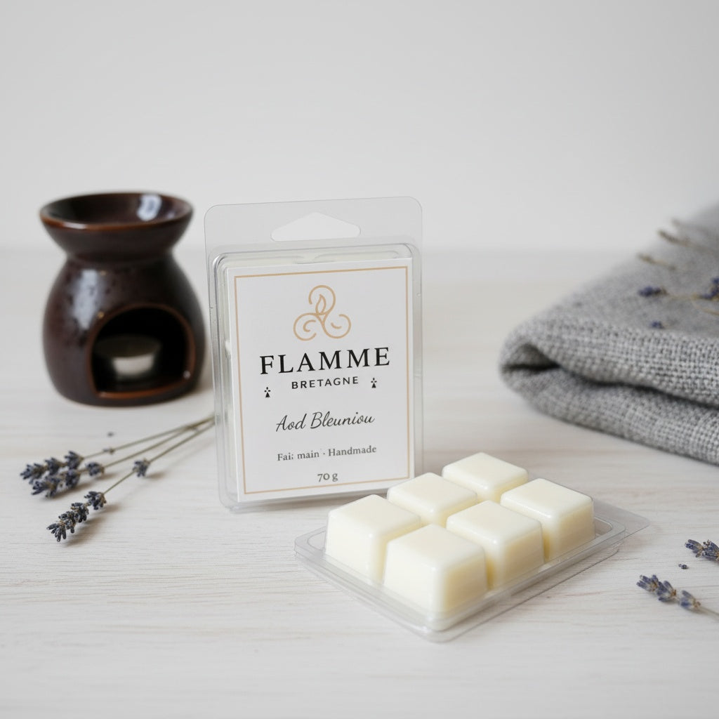 Aod Bleuniou - Floral Wax Melt Clamshell 70g Flamme