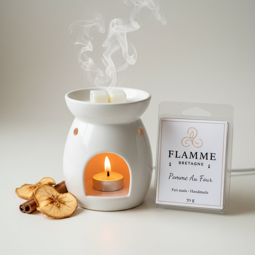 Pomme au Four - Fruity Wax Melt Clamshell 70g Flamme