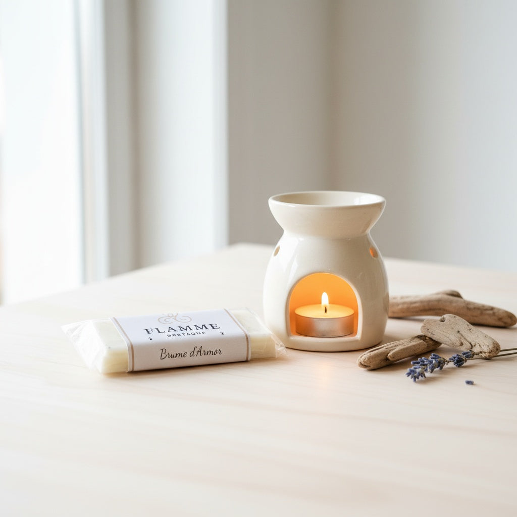 Brume d'Armor - Earthy Wax Melt Snap Bar 50g Flamme