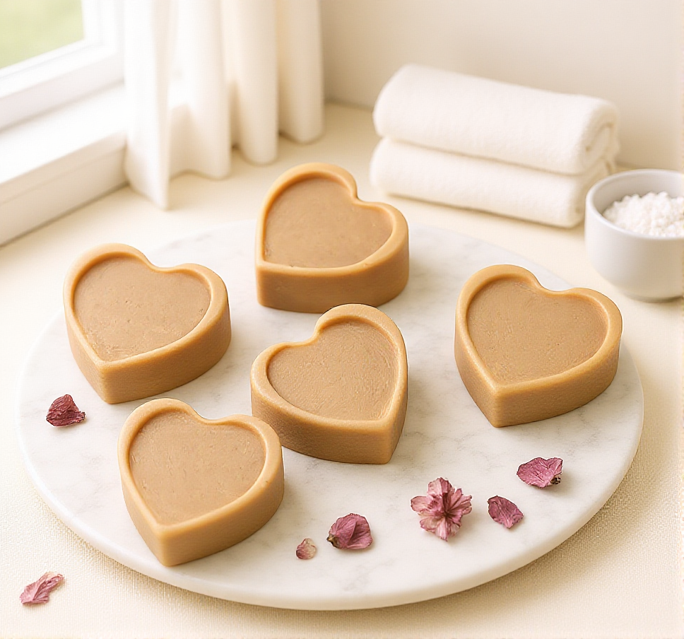 Mini Wax Melts | Artisan Soy Wax Tarts - Caramel Scented Fragrant Cubes Flamme