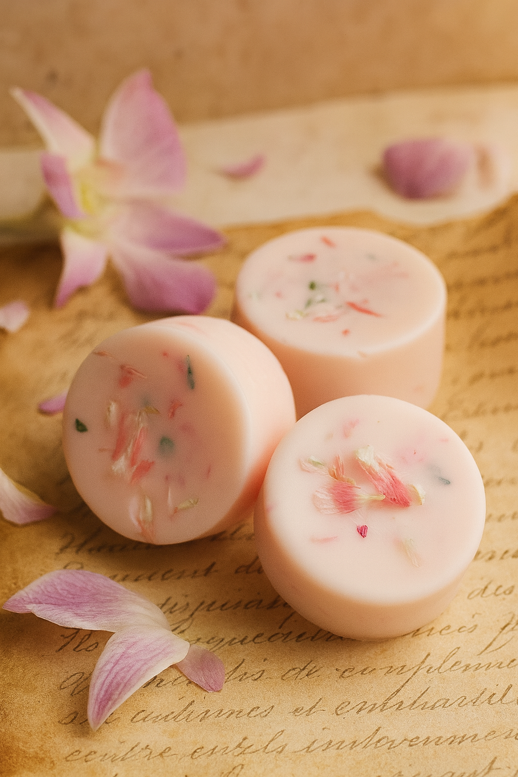 Enchanted Shadow / Ombre Enchantée – Single Round Wax Melt Flamme