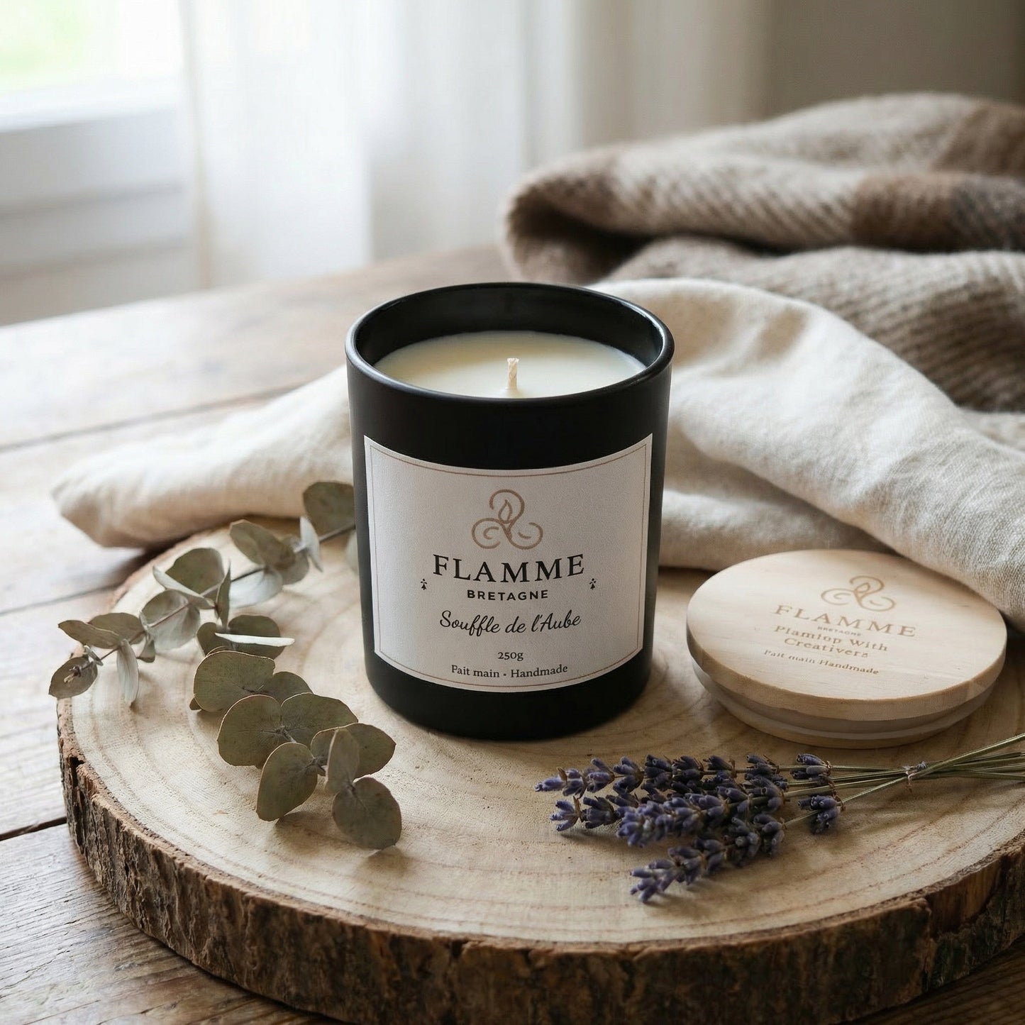 Souffle d'Aube - Fruity Candle 230g Flamme candle co