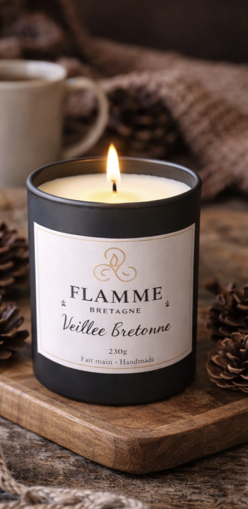 Veillée Bretonne - Earthy Candle 230g Flamme Candle Co