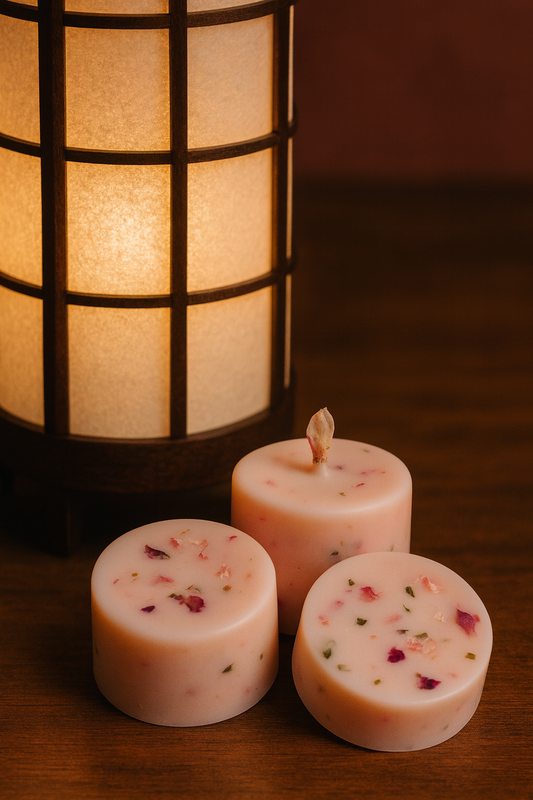 Enchanted Lantern / Lanterne Enchantée – Single Round Wax Melt Flamme