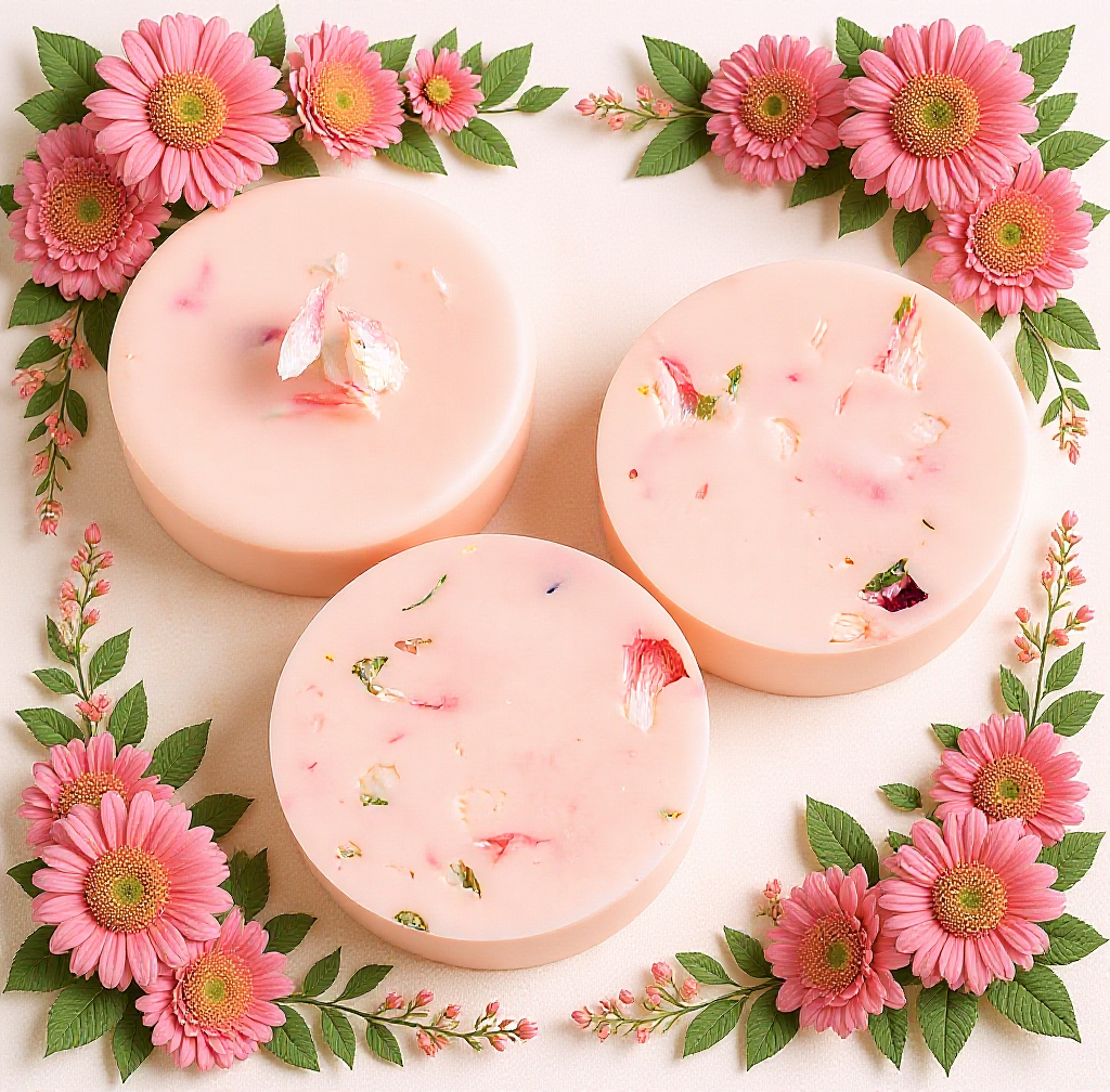 Wax Melts Set – Artisan Apple Bergamot Scented Wax Tarts by Flamme Candle Co Flamme candle co