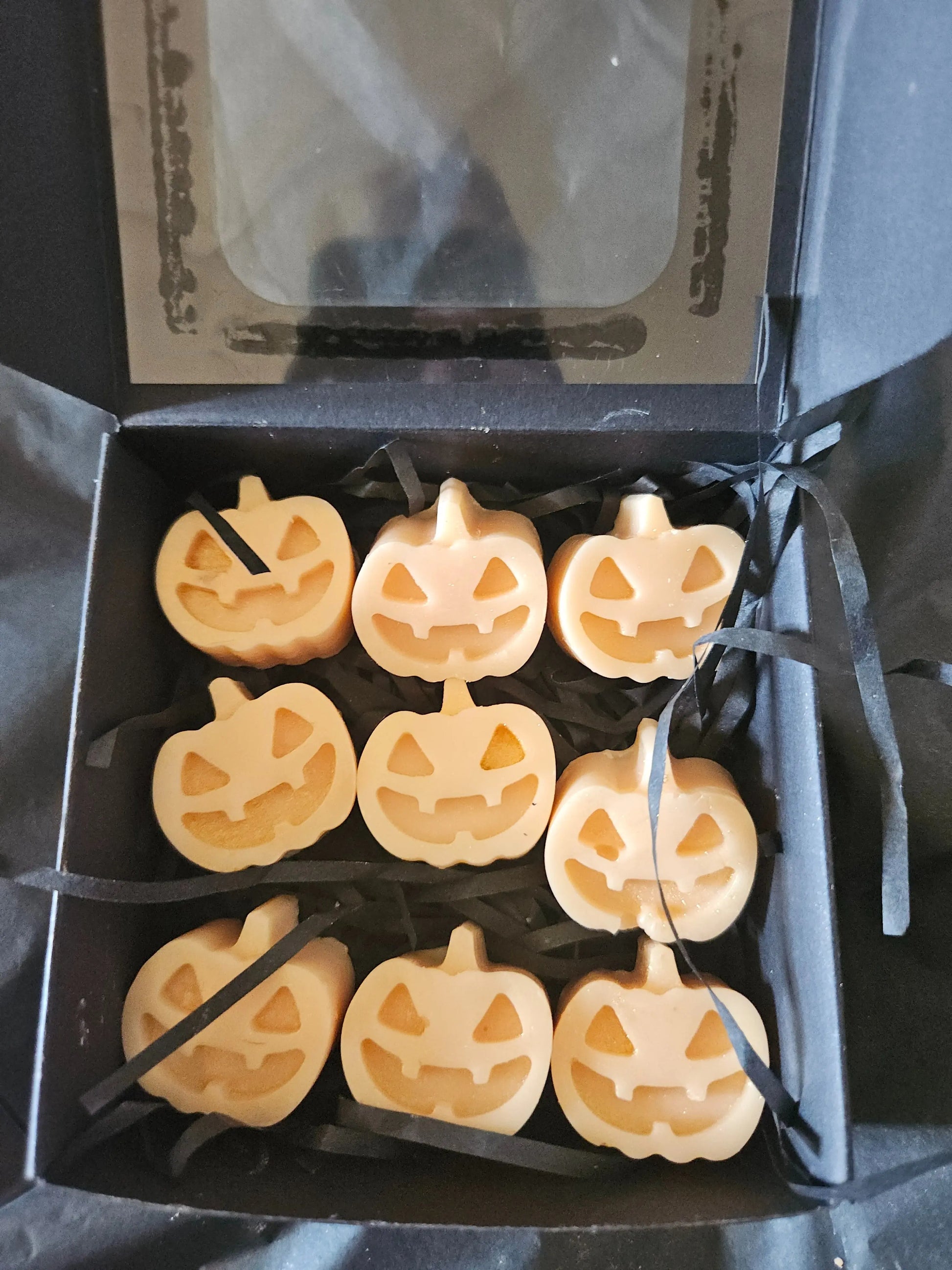 Halloween pumpkin spice 9 piece set Flamme candle co